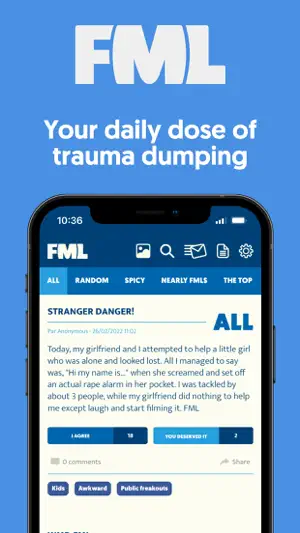 FML - FMyLife screenshot 1