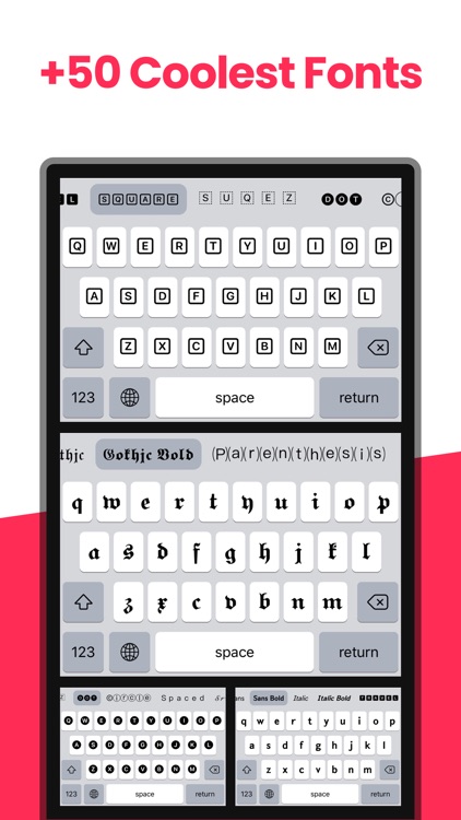 Fonts Keyboard: Cute Symbols by Engineered Studios LLC