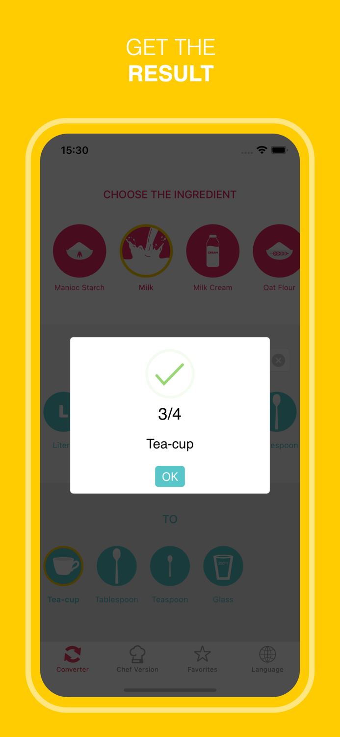 KitCon - Culinary converter
