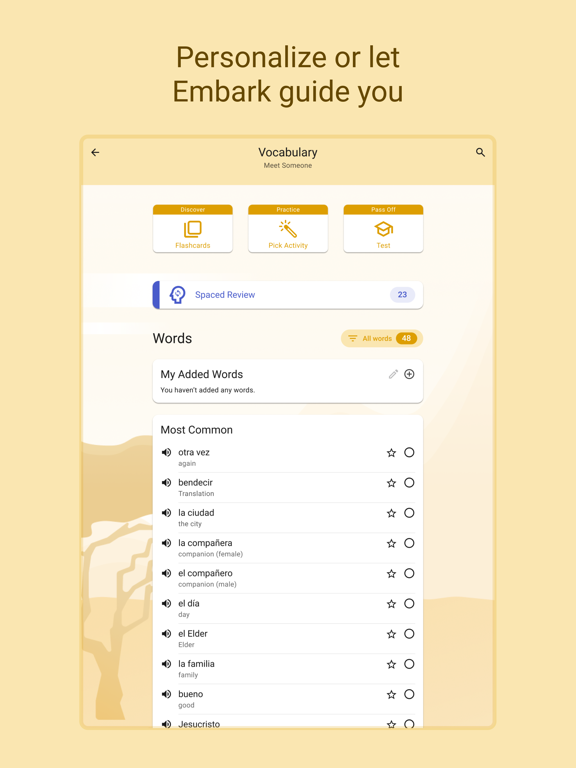 Screenshot #6 pour TALL Embark-Language Learning