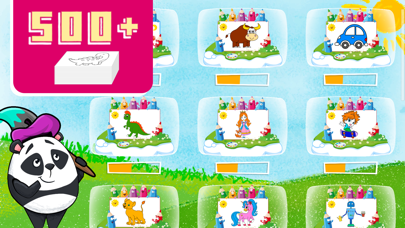 Busy Kids - Good Coloring Book Screenshot