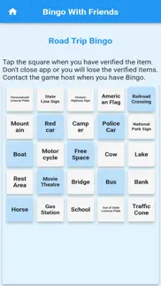 bingo games with friends iphone screenshot 3