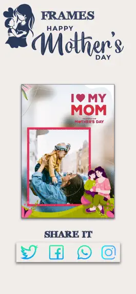 Game screenshot Mother's Day Template & Frames hack