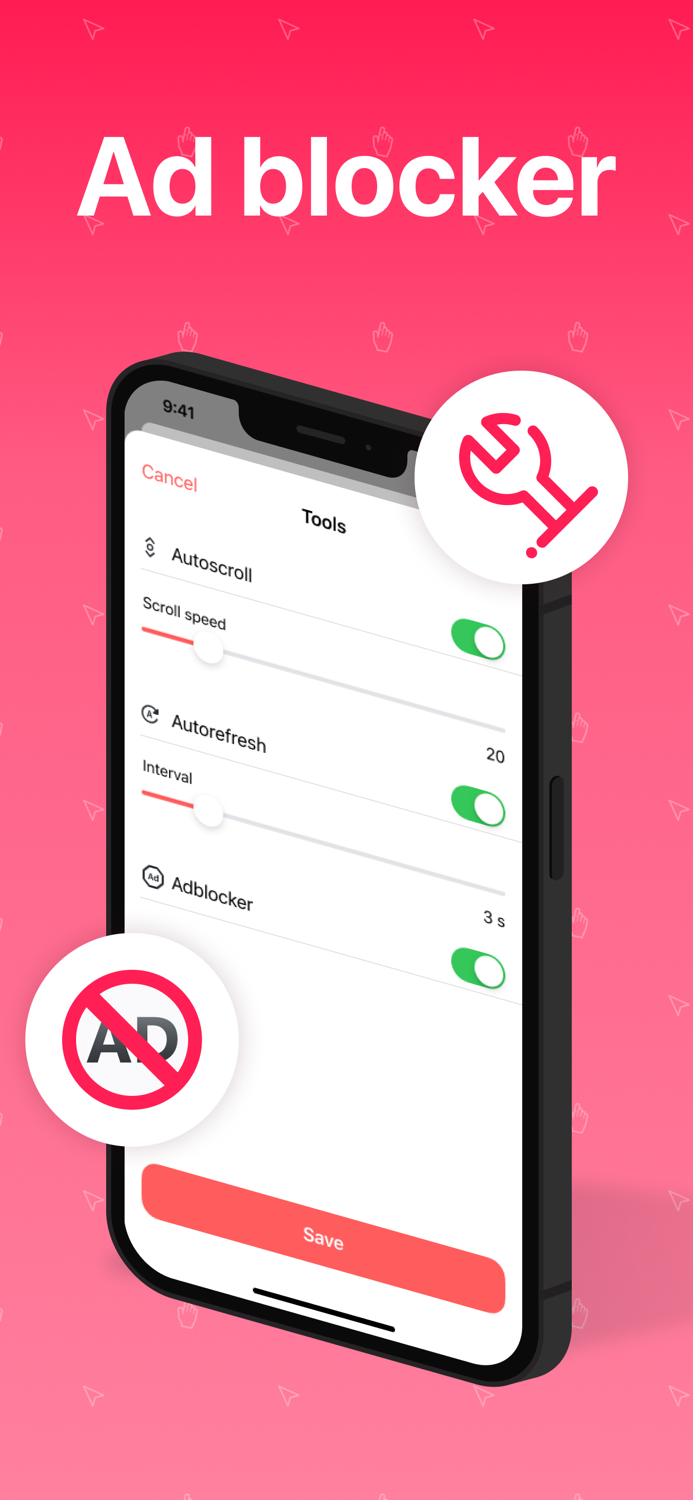 Web Tools - Auto Scroll