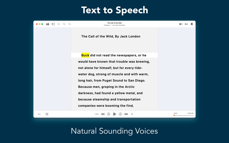 Screenshot #3 pour Voice Dream Reader Desktop