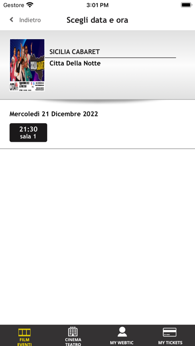 Screenshot #3 pour Webtic Città della notte