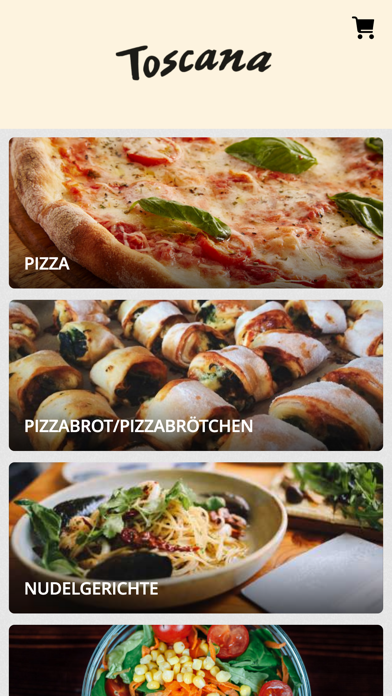 Pizzeria Toscana Lengerich Screenshot