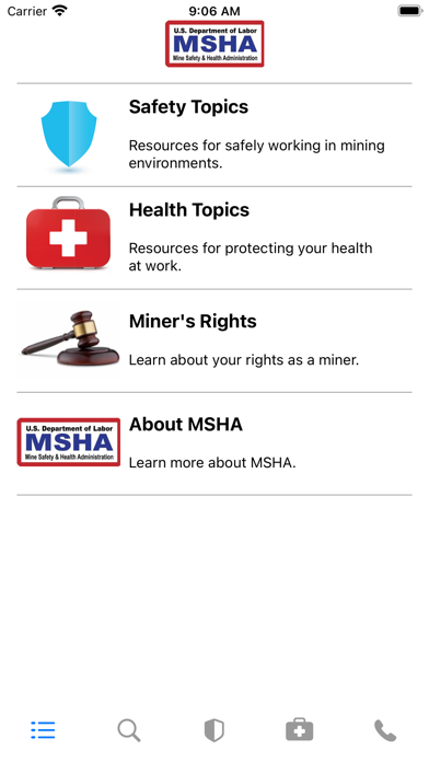 Miner Safety & Health Screenshot
