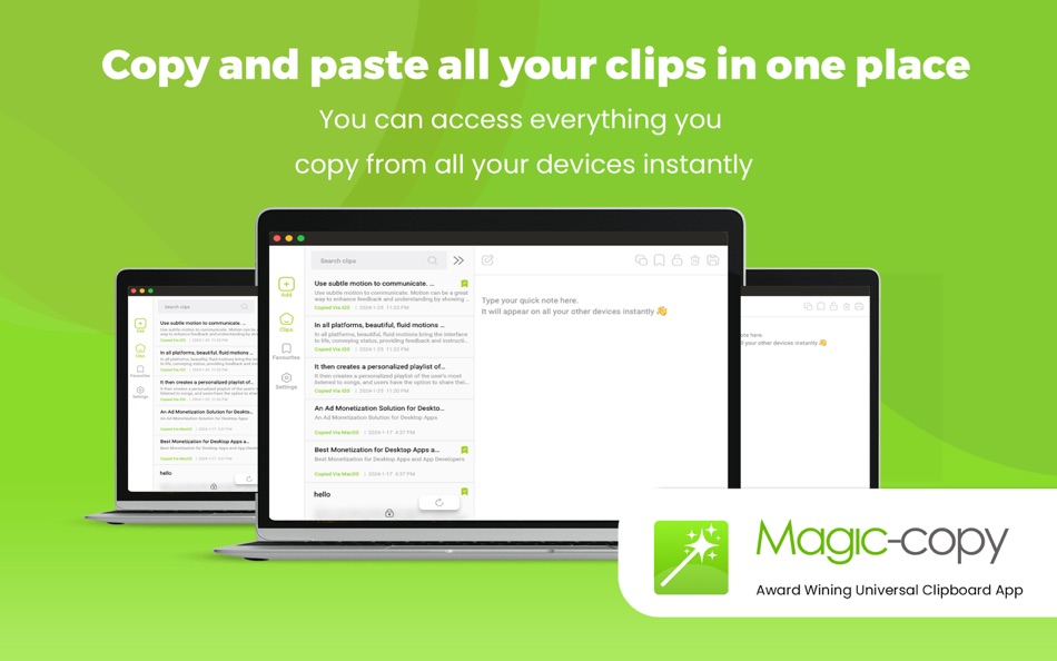 #2. Magic Copy (macOS) 게시자: Shehan Ekanayake