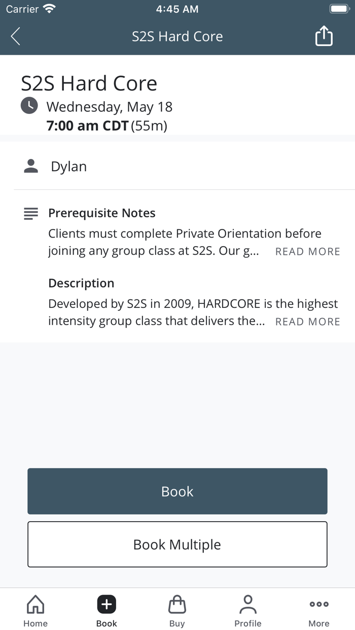 S2S Functional Performance