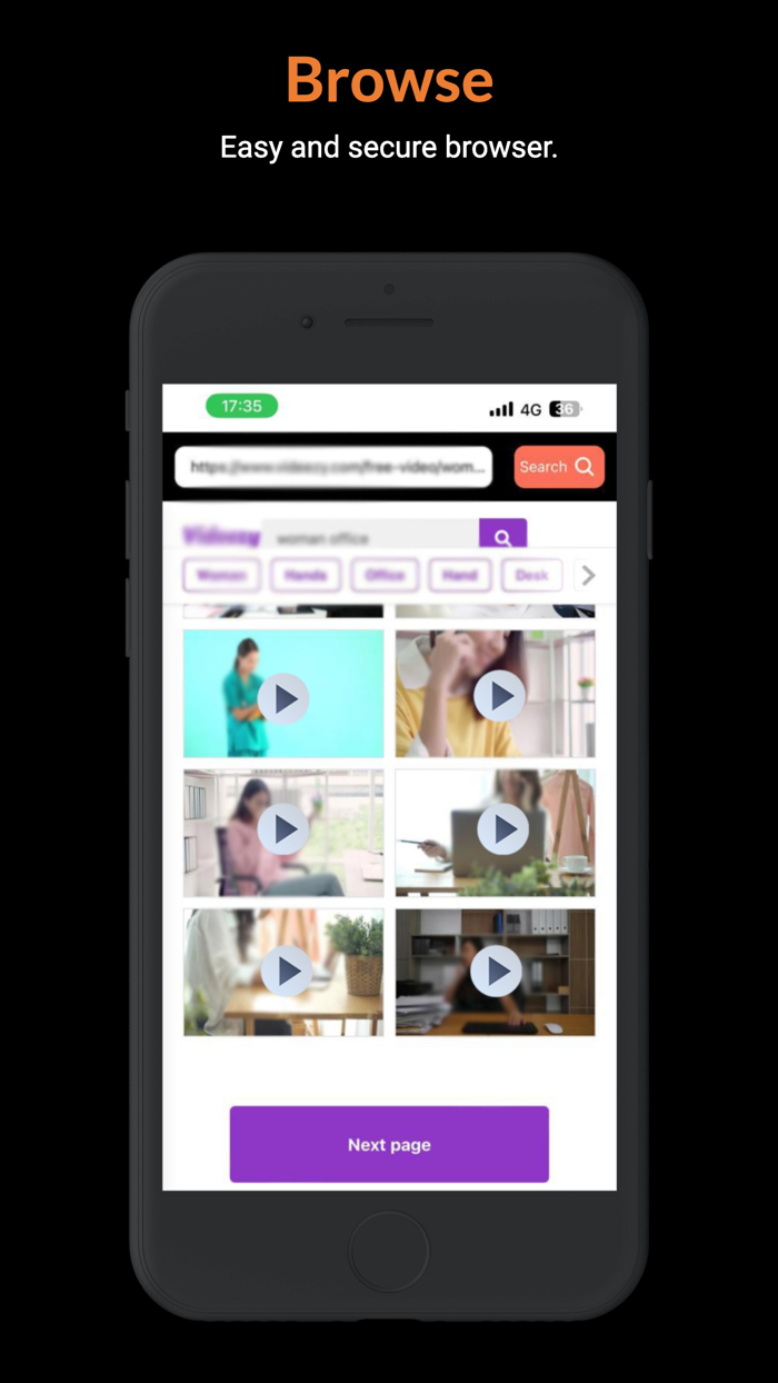 Proxy Browser - Task manager