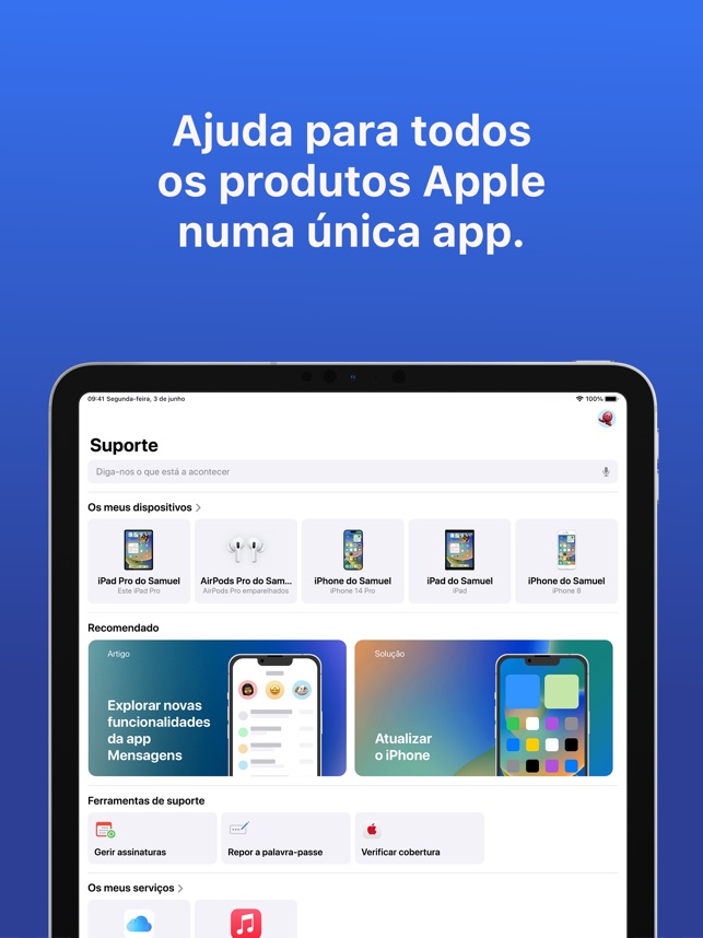 Descarregar apps e jogos no iPhone ou iPad - Suporte Apple (PT)