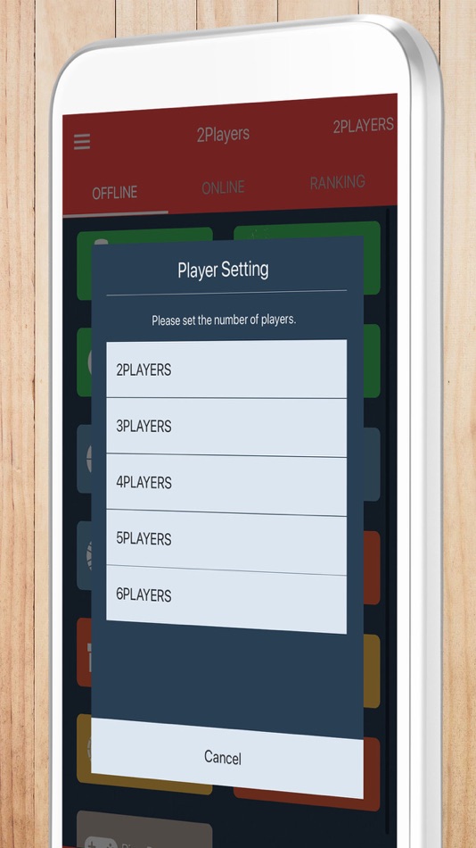 #9. 6Players : 2,3,4,5,6PlayerGame (iOS) Podle: Kyungjin Lee