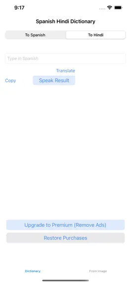 Game screenshot Spanish Hindi Dictionary hack