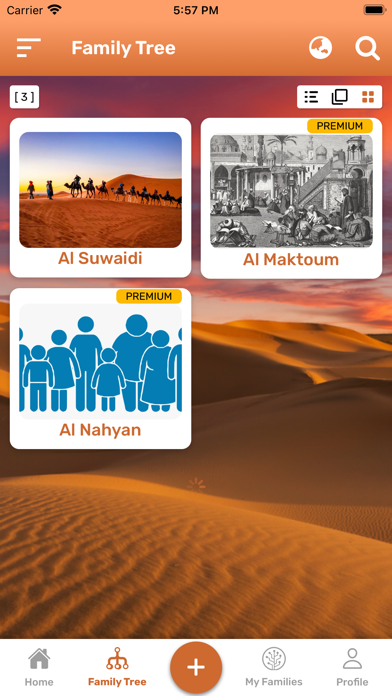 Al Shajarah Family Tree Screenshot