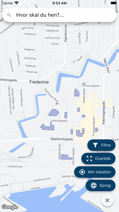 Fredericia Parkering Screenshot