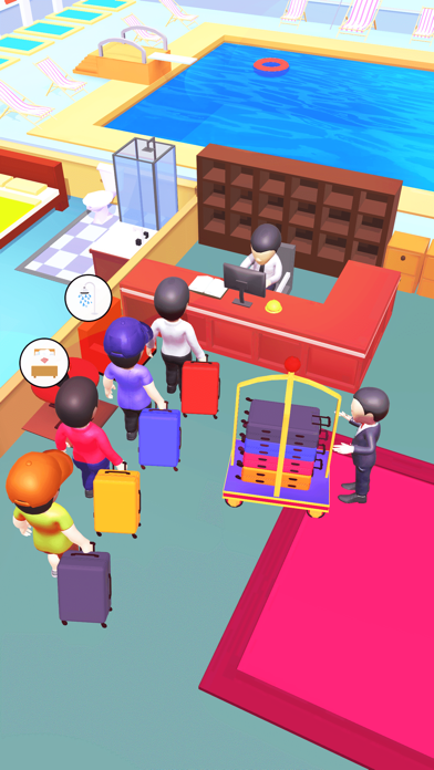 Hotel Fever :Job simulator 3d Screenshot