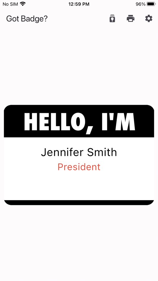 #1. Quick Name Badge (iOS) 由: Supplier Relations US, LLC.