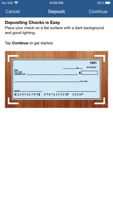 Country Club Bank for Business Screenshot