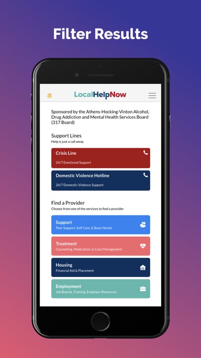 LocalHelpNow 317 Board Screenshot