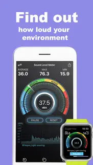 sound meter (decibel) iphone screenshot 3