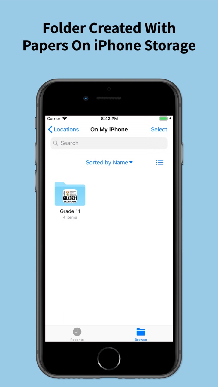 iPhone screenshot