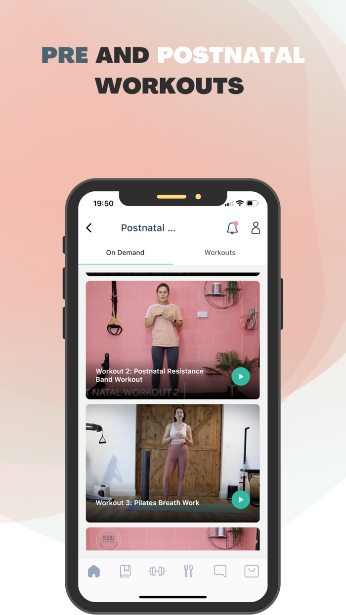 FIT MAMA Fitness App for Mums