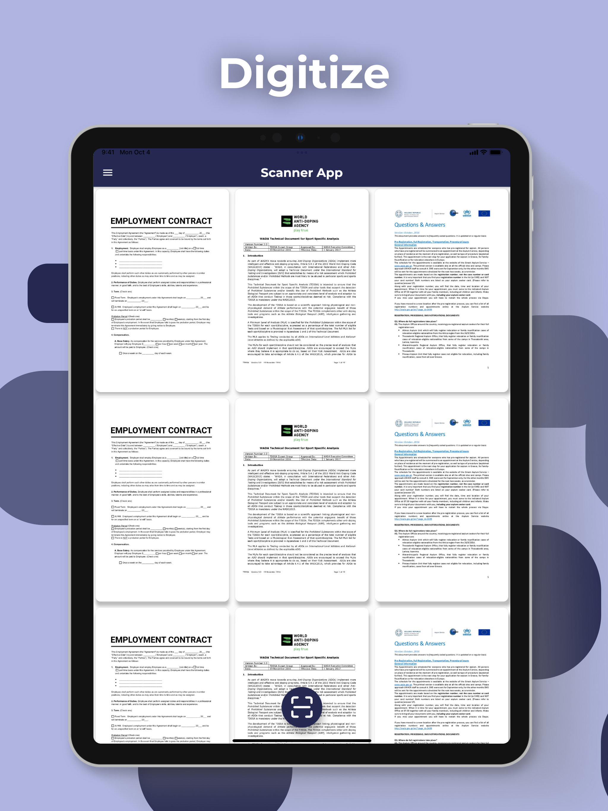 Scanner App ‧  Scan to PDF