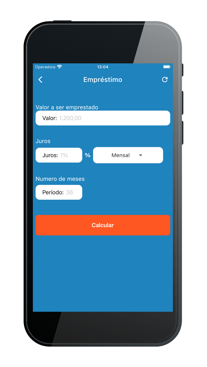 Calculador de Empréstimo