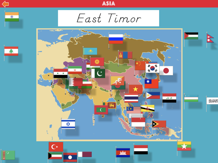 Asia - Montessori Geography