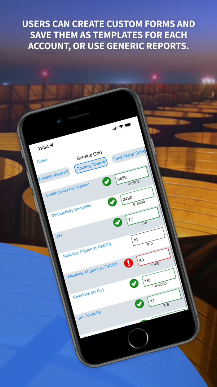 MTR Water Treatment Reporting