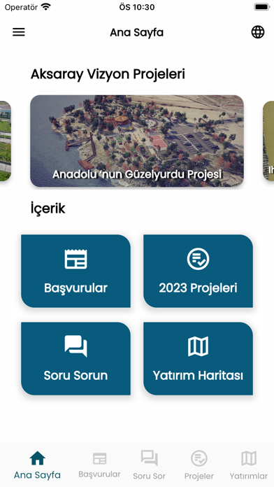 Vizyon Aksaray Valiliği Screenshot