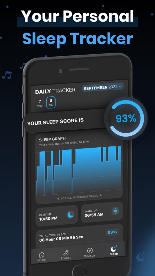 Sleep Tracker And White Noise - 2.0 - (iOS)