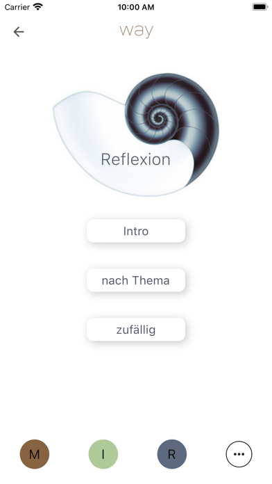 way Meditation Screenshot