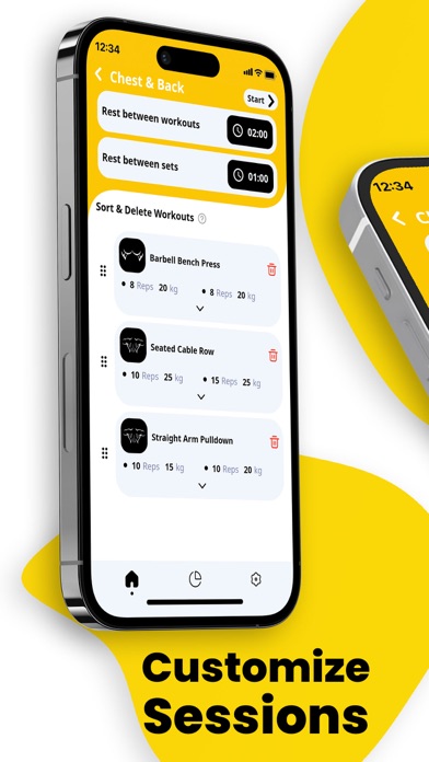 Fitness AI Planner Gym Tracker Screenshot