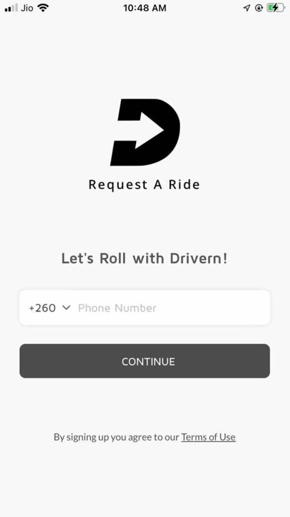 Drivern - Request a ride