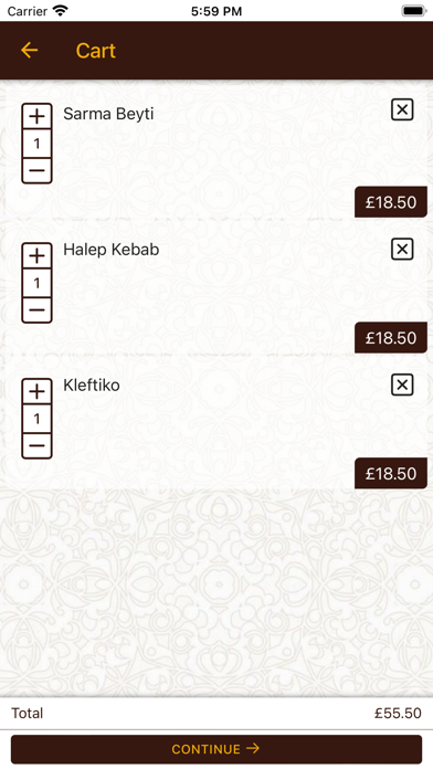 Aspendos Restaurants Screenshot
