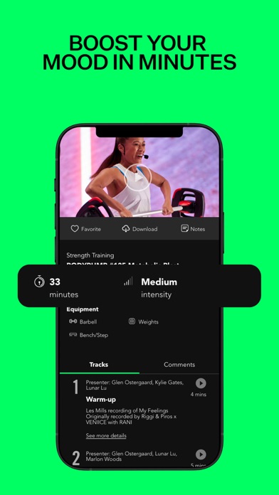 LES MILLS+: home workout app Screenshot