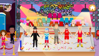Pretend Wrestling Fight Game Screenshot