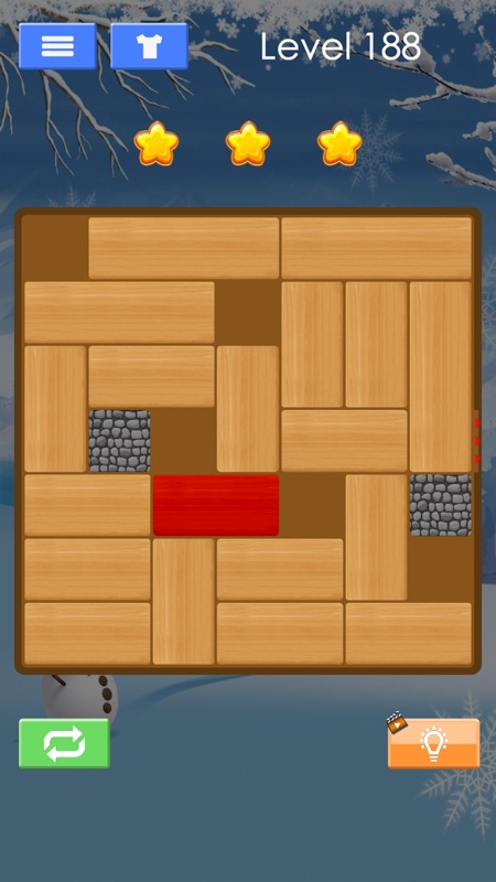 Unblock Wood - Red Wood screenshot 5