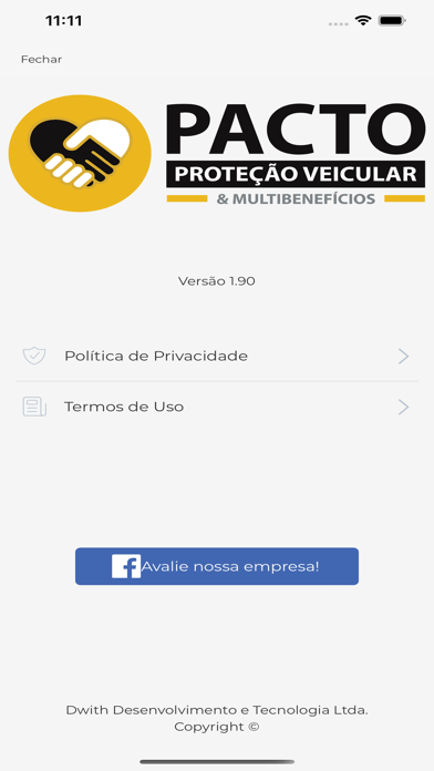 Pacto - Proteção Veicular Screenshot