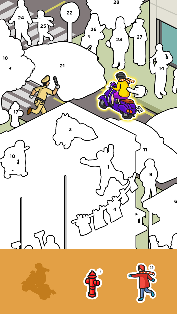 Stickers Diary - ASMR puzzle