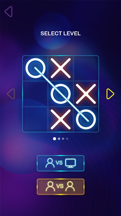 Tic Tac Toe Glow - XOXO