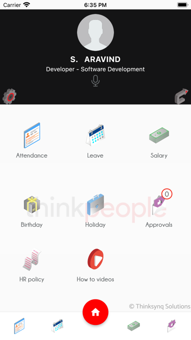 Thinkpeople Selfcare Screenshot