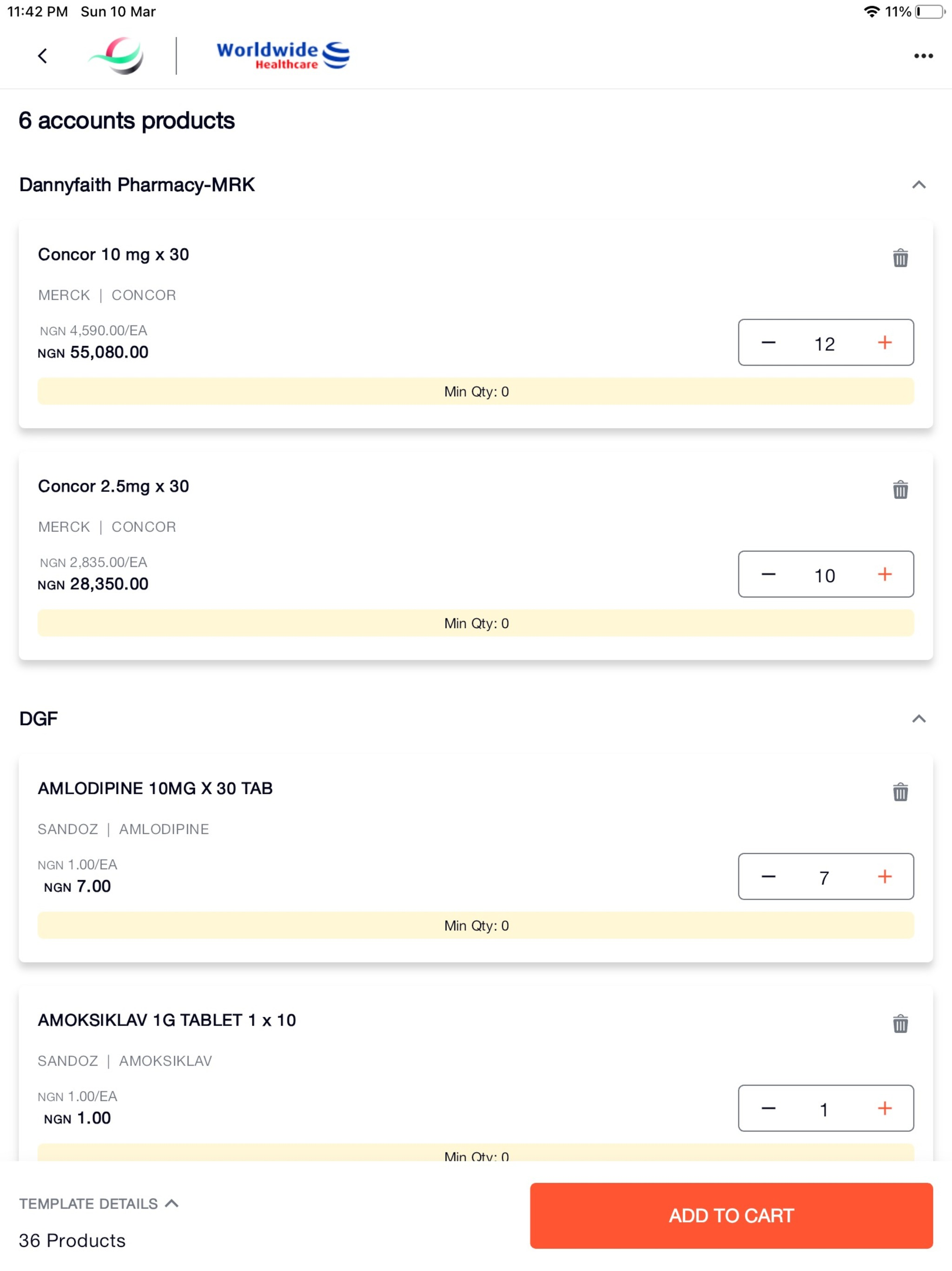Trade Order Portal