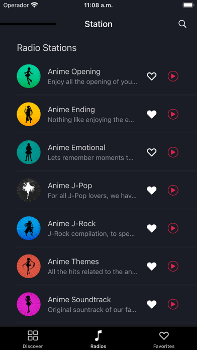 Radio Anime Music Screenshot