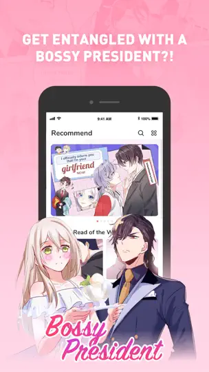 Captura de pantalla de Romance Comic - Romantic Love en iPhone 2