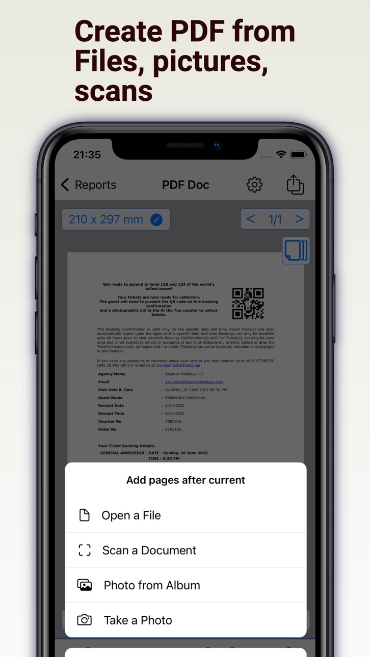 iPhone screenshot