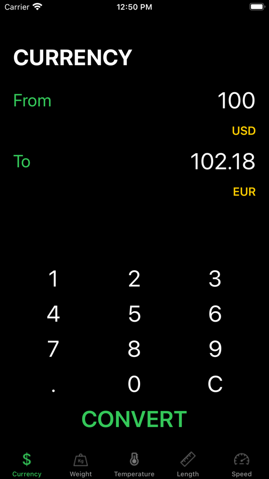 #1. Best Currency & Unit Converter (macOS) 由: FOMICHEV DENIS