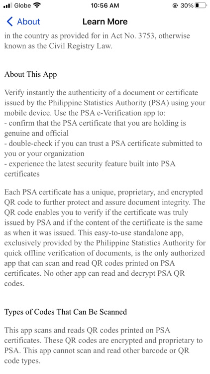 PSA e-Verification